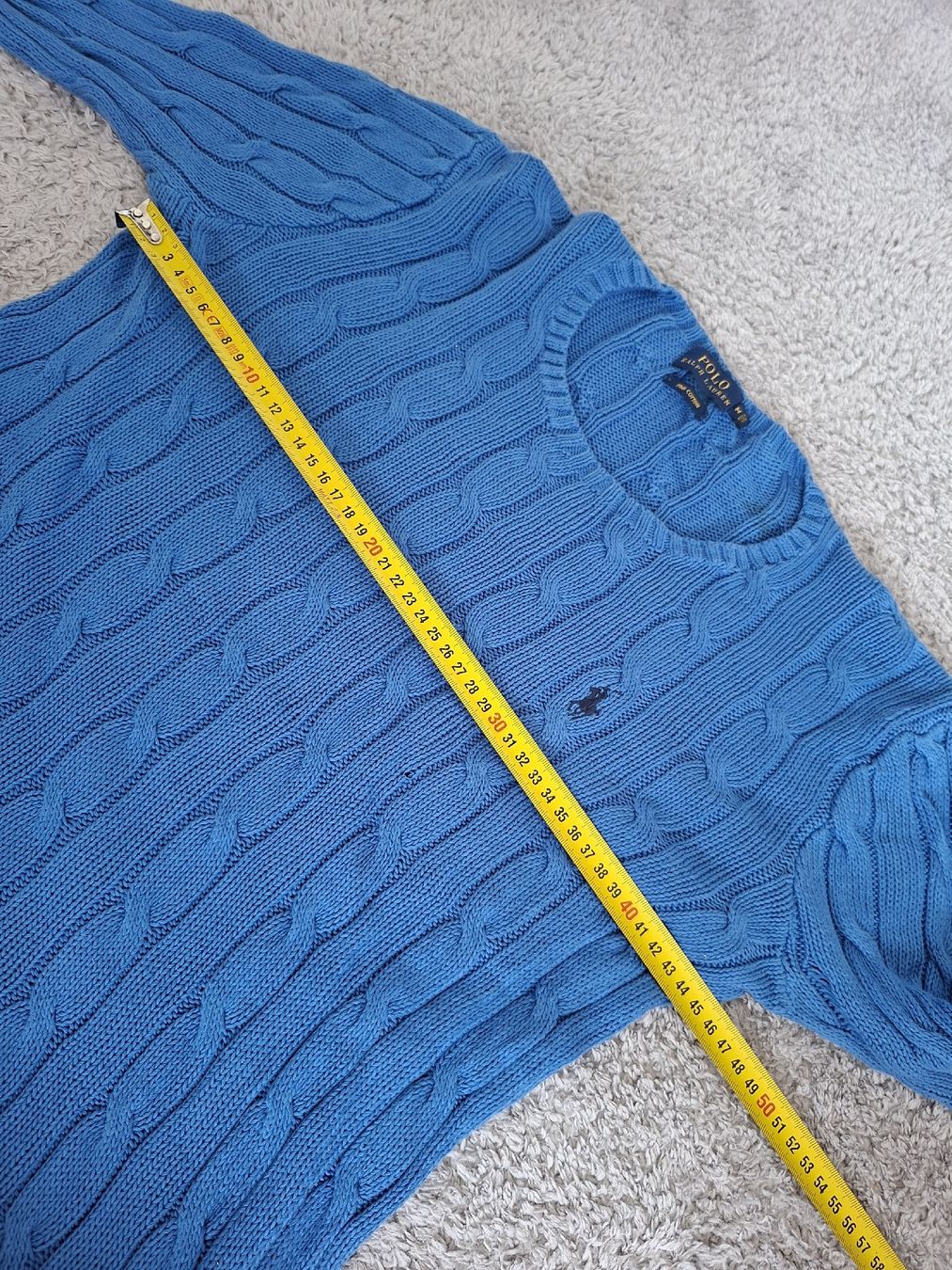 Ralph Lauren Maglioni & Felpe: Pull tPolo Ralph Lauren torsadé bleu taille M – Usato da Renens VD venduto da ser_j2fn 1