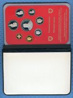 CHF-Münzsatz 1984 PP Jahrgangssatz