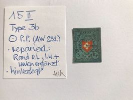 Rayon 15 II mit P.P. + Kleinattest
