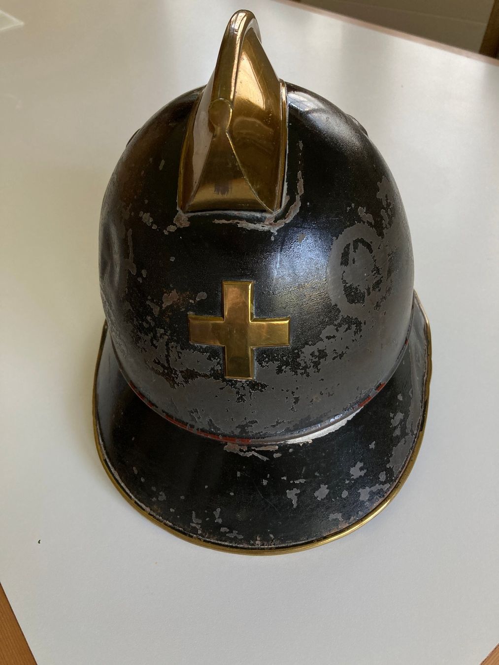 Pompiers: Original Feuerwehrhelm antik – D'occasion à Chur par Hermes421 6