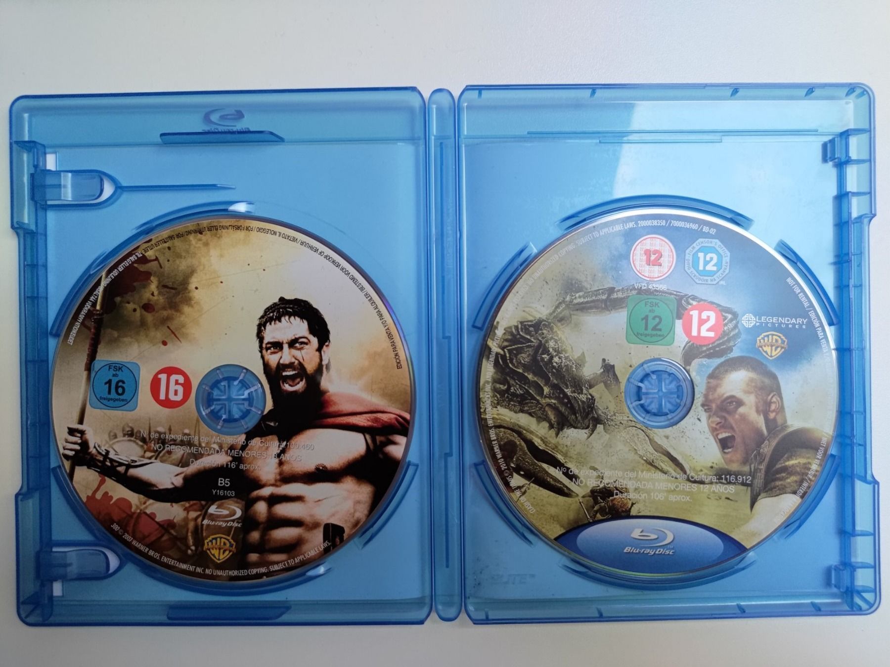 Tutti i DVDs: Kampf der Titanen & 300 – Usato da Liestal venduto da Kratzilla 1