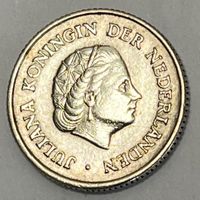 ¼ Gulden - Juliana - Niederländische Antillen - 1963 -Silber