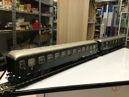 Märklin H0 2X PERSONENWAGEN 346/1 DB, Vintage!