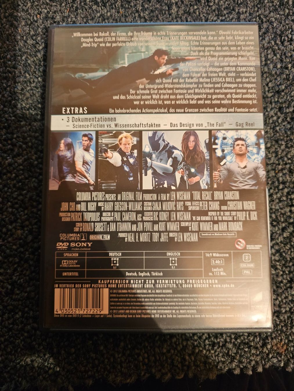 Tutti i DVDs: TOTAL RECALL(13096) – Usato da Ruswil venduto da M71 1
