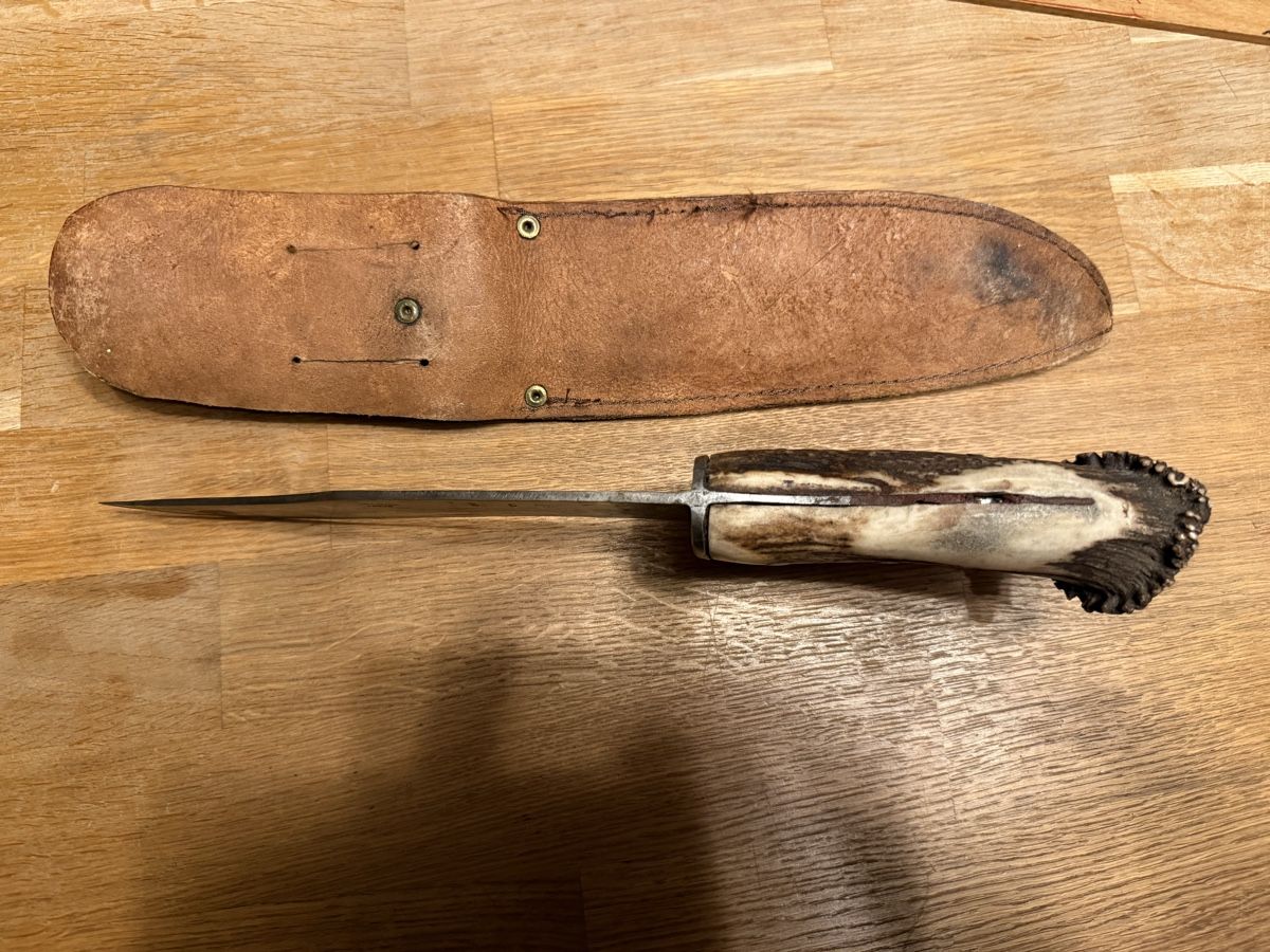 Accessori: Antikes grosses Jagdmesser Messer – Usato da Goldach venduto da Messerguru 8