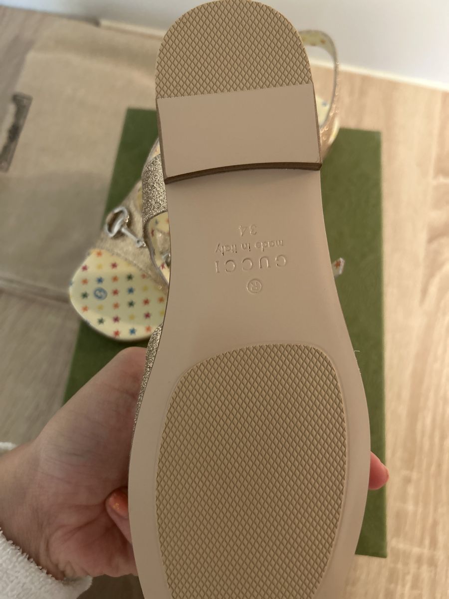 Gucci Damenschuhe: New Gucci original Glitter Sandals – Neu und originalverpackt aus Zürich von sel_tvq7 1