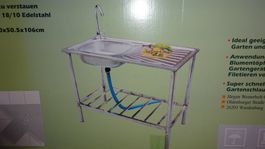 Waschtisch für Aussen, Garten, Camping