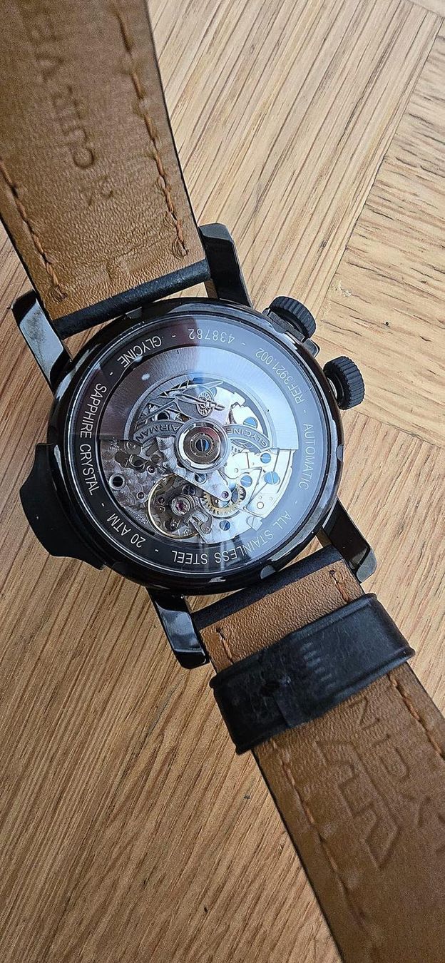 Glycine Orologi: NEU GLYCINE AUTOMATIC CHRONOGRAPH FULL SET GARANTIE – Nuovo e nell'imballaggio originale da Neftenbach venduto da Taschen-Uhren 2