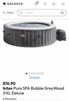 Intex Pure SPA Bubble GreyWood mit Garantie