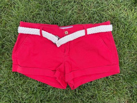 Abercrombie & Fitch Shorts rot UK Gr. 10