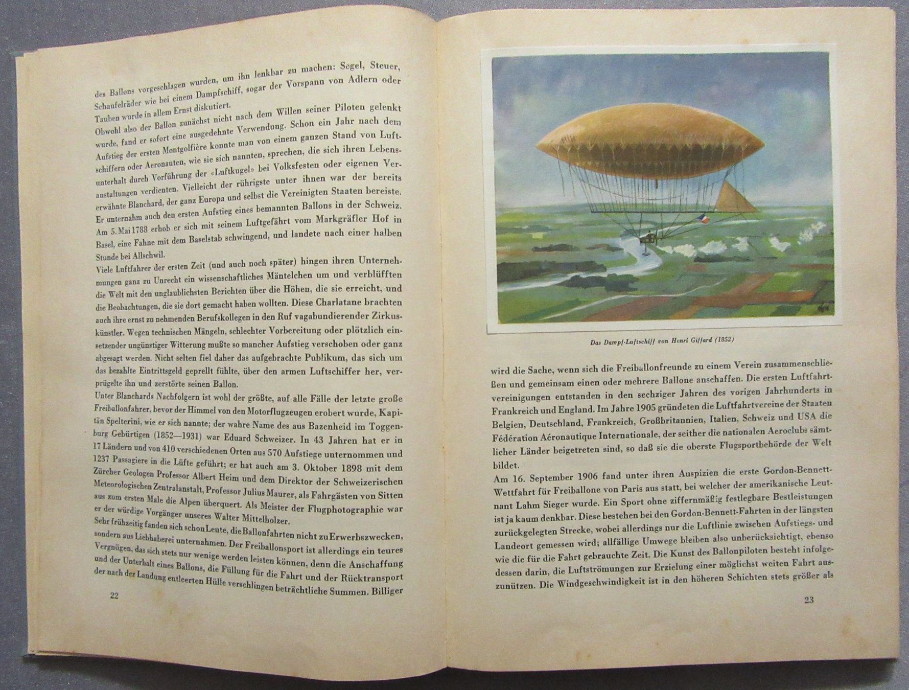Bücher: Die Eroberung des Luftmeeres - Buch von 1948 – Gebraucht aus Auenstein von Padabimbim 4