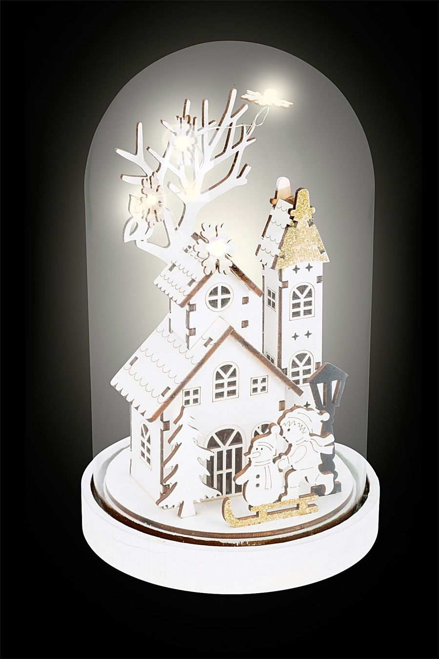 Tutte le decorazioni: Leuchtglocke Winterzauber - Winterdeko – Nuovo e nell'imballaggio originale da Wettingen venduto da Swala 3