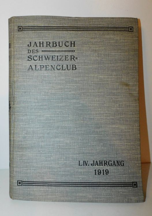 Rausverkauf - Alpenclub 1919 Alpenbuch Antik Buch Gebunden | Kaufen Auf ...