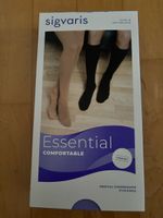 Sigvaris Essential Kompressionsstrümpfe Schwarz, Neu!