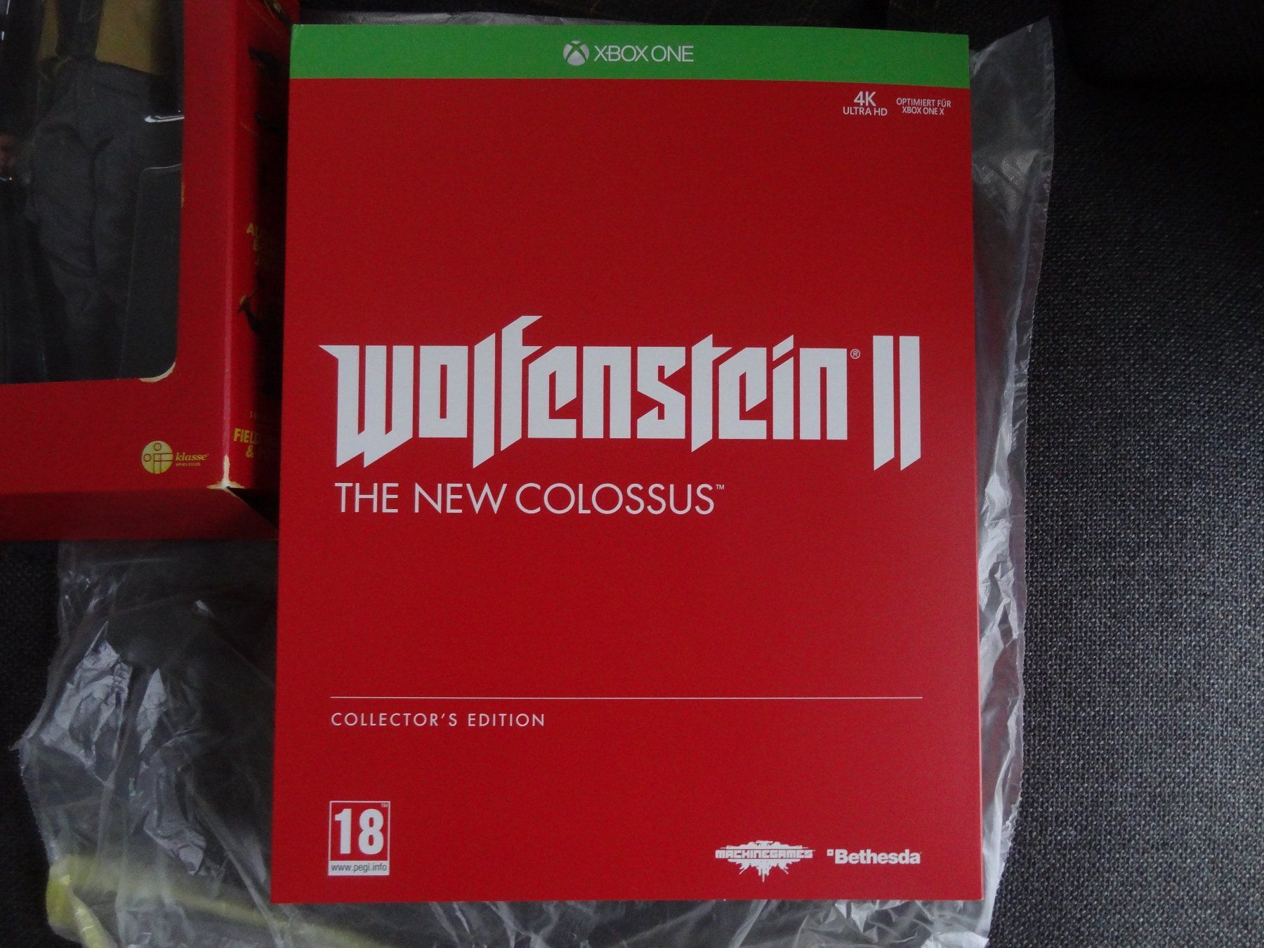 Spiele: Wolfenstein 2 XBOX One Collector's Edition NEU – Neu und originalverpackt aus Lyss von Famicom