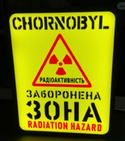 Lampe LightBox LED Chernobyl