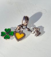 THOMAS SABO Charm Anhänger Silber Klee herz schmetterling
