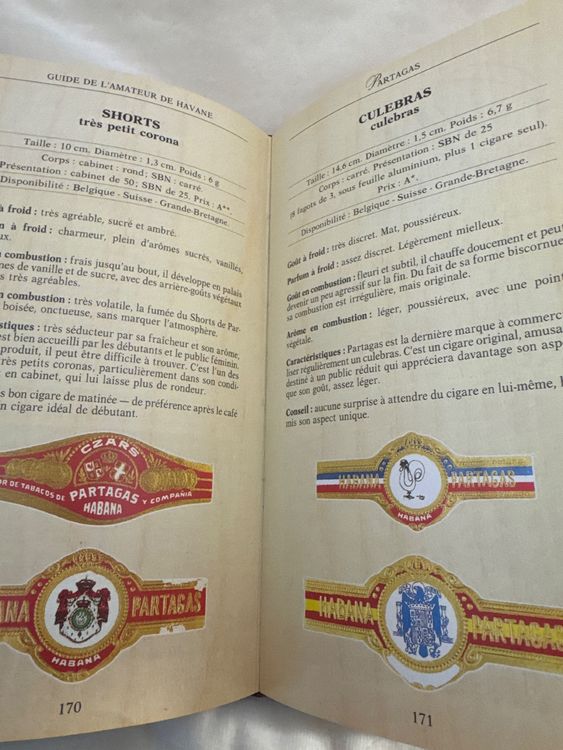 LIVRE Guide de l'amateur de Havanne - Gérard Père et Fils (Gebraucht) in Genève für CHF 9 – mit