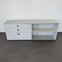 Denz D3 Sideboard 2-OH mit 2 Schubladen + HR-Auszug -