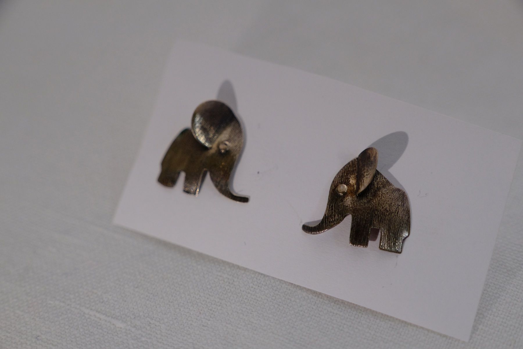 Orecchini pendenti & Orecchini a lobo: Silber 925 Ohrstecker/Anstecker - Sterling Elefant – Nuovo e nell'imballaggio originale da Fribourg venduto da Silver_Wat 1