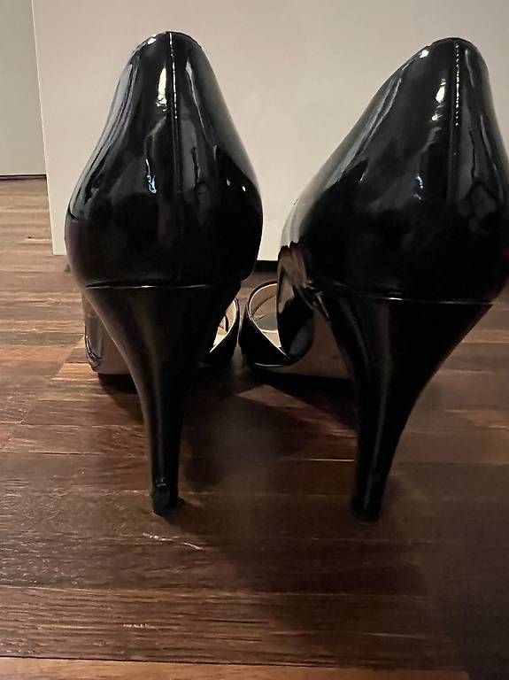 Scarpe da donna: Schwarze Lack Schuhe  – Usato da Winterthur venduto da Mausklick75 2