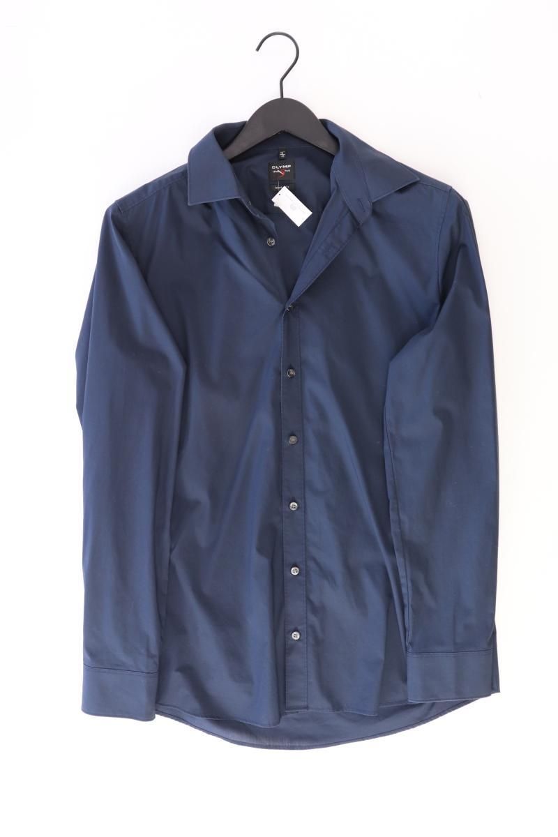 Hemden: Olymp Langarmhemd Gr. Hemdgröße 41 blau – Gebraucht aus Neustadt an der Waldnaab von SecondLifeFashion