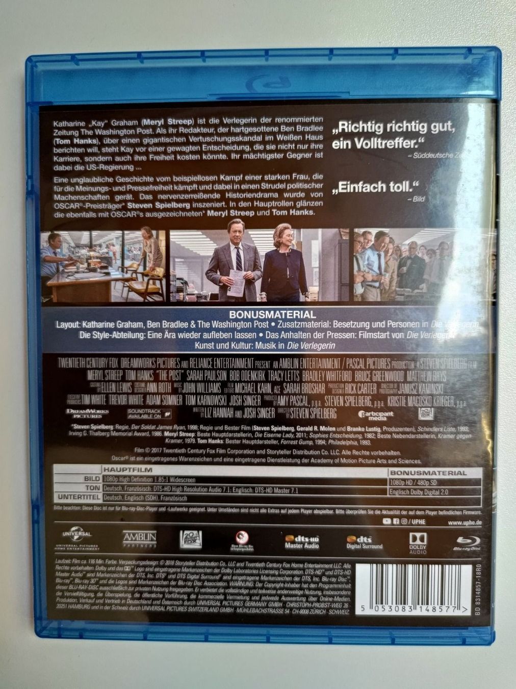 Tutti i DVDs: Die Verlegerin – Usato da Liestal venduto da Kratzilla 2