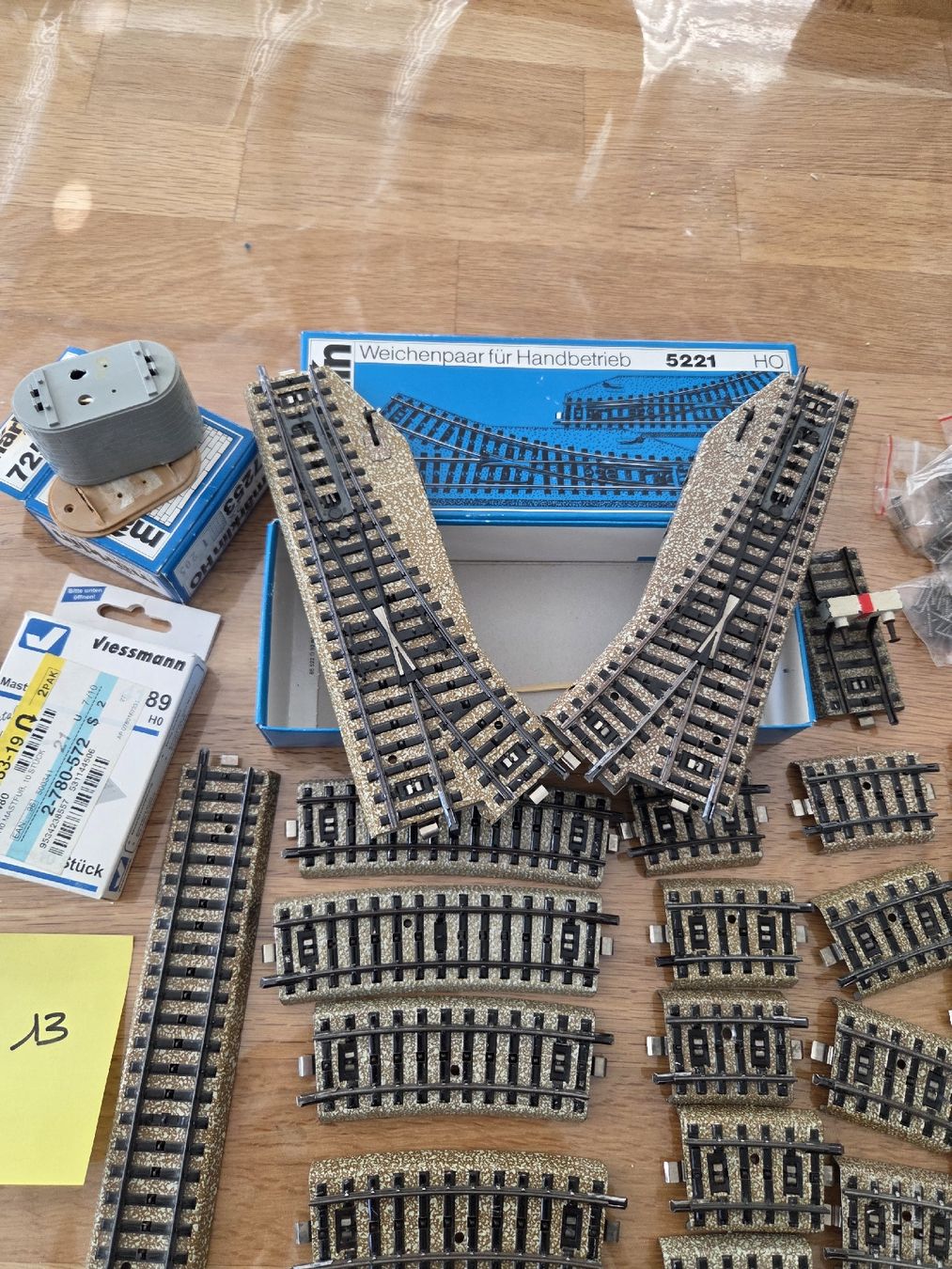 Märklin Modelleisenbahnen: Märklin M Schienen set – Gebraucht aus Frutigen von cmas11 9