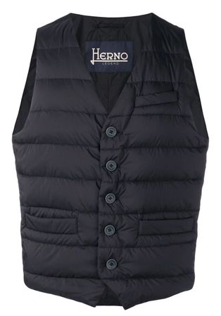 HERNO Daunenweste mit Taschen für Herren, Grösse L ...
