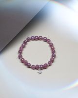 Rubin Armband mit Sternanhänger
