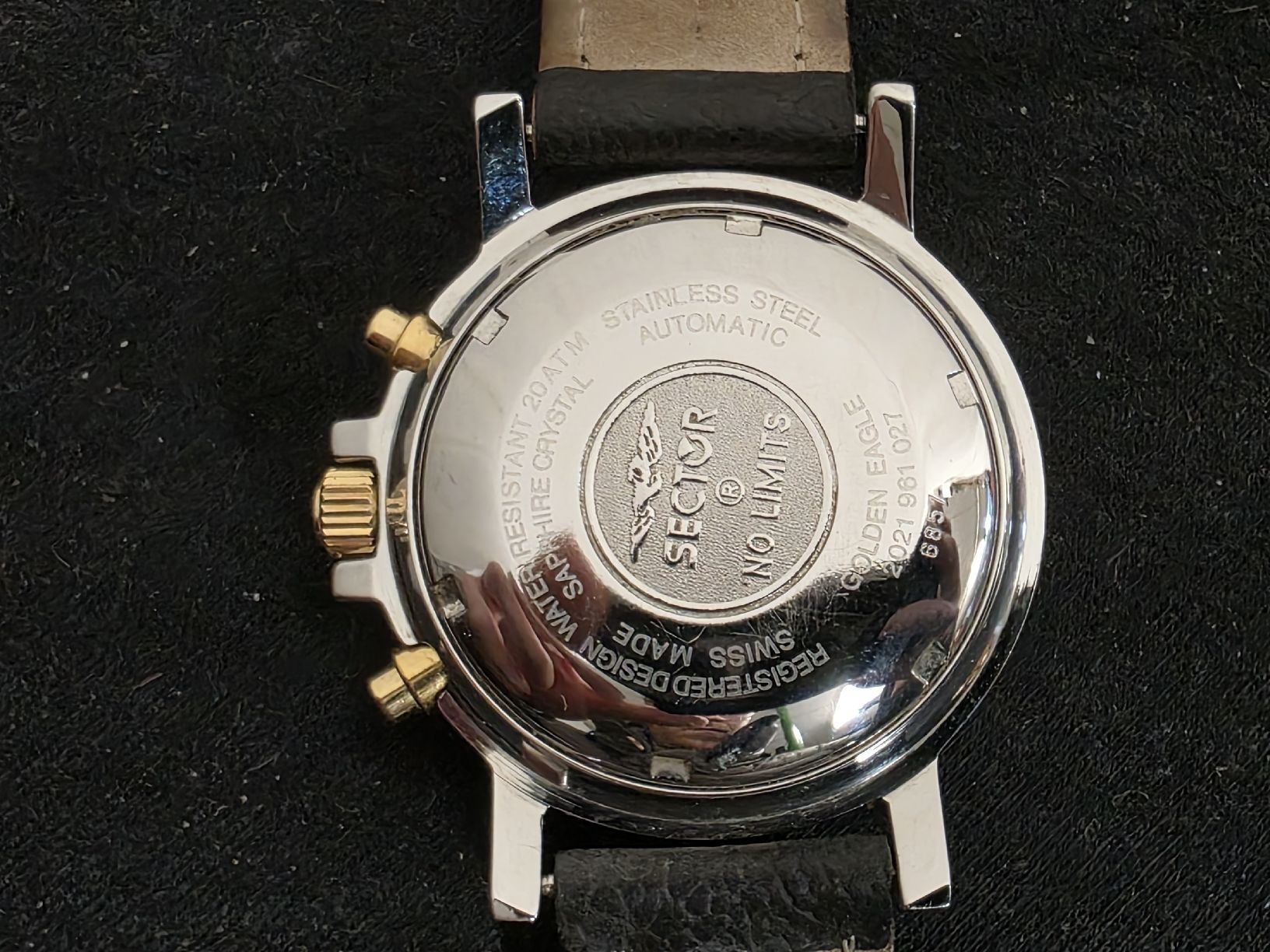 Sector Orologi: Sector Golden Eagle Herren Uhr, Chronograph, Automatic – Nuovo (secondo la descrizione) da Wolfertswil venduto da Antiko 7