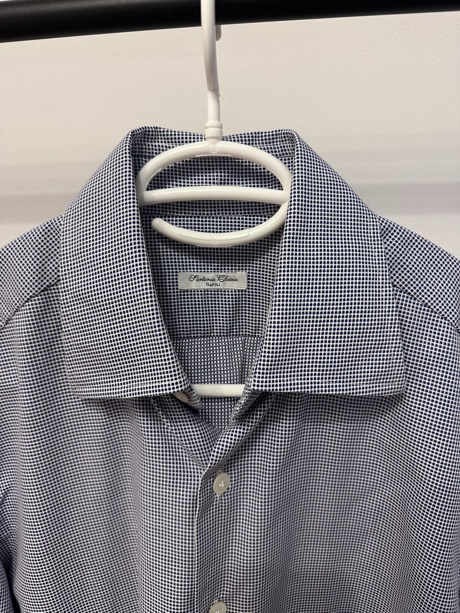 Camicie: Cotton Shirt Blue Checkered Pattern – Nuovo (secondo la descrizione) da Rüschlikon venduto da juz_2t2j 2