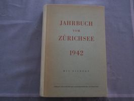 Jahrbuch  Zürich - See 1942 mit Widmung Gemeinderat Zollikon