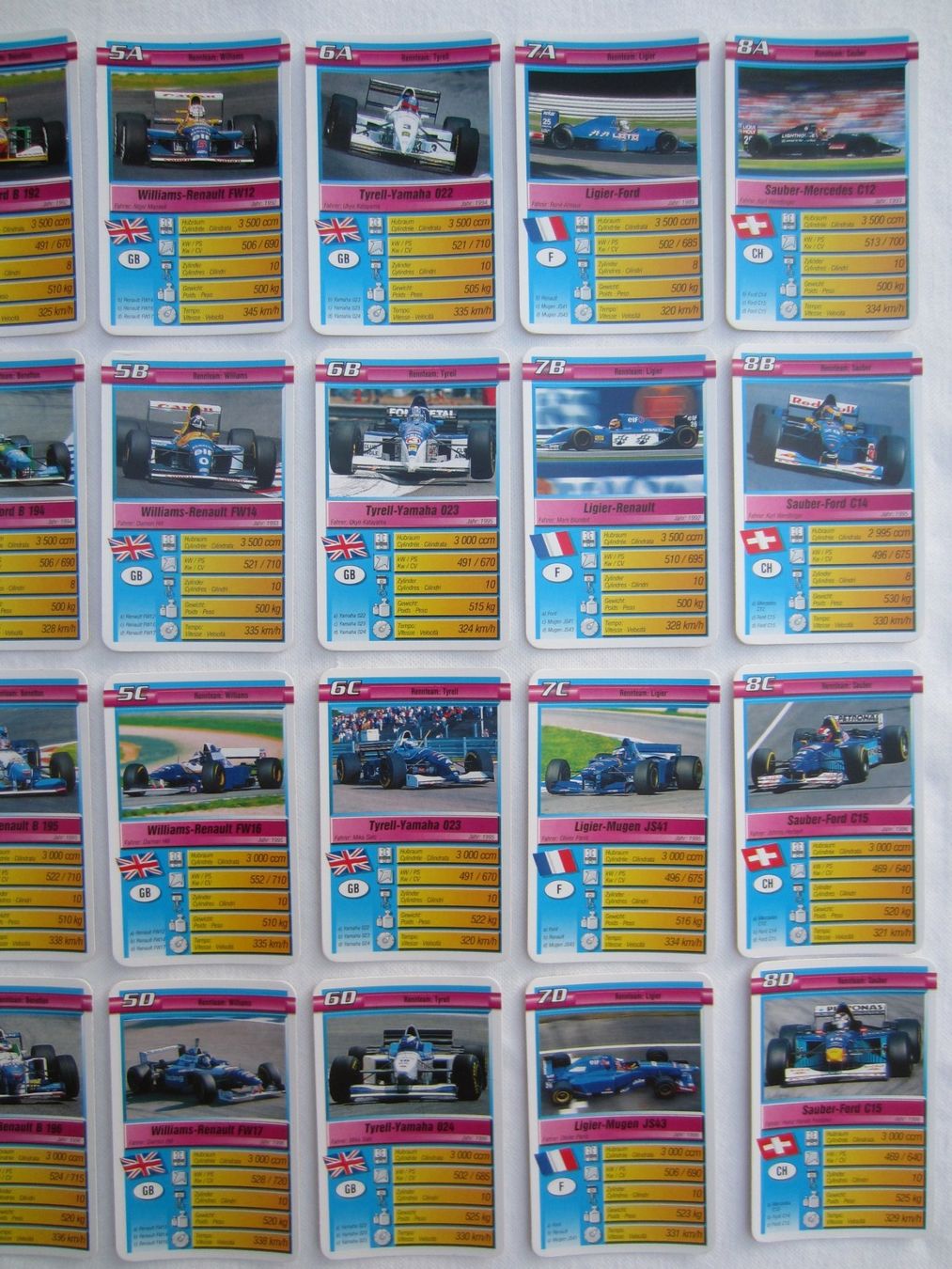 Giochi: Quartett Pole Position Formel 1 F.X. Schmid – Usato da Sursee venduto da Tschiger 3