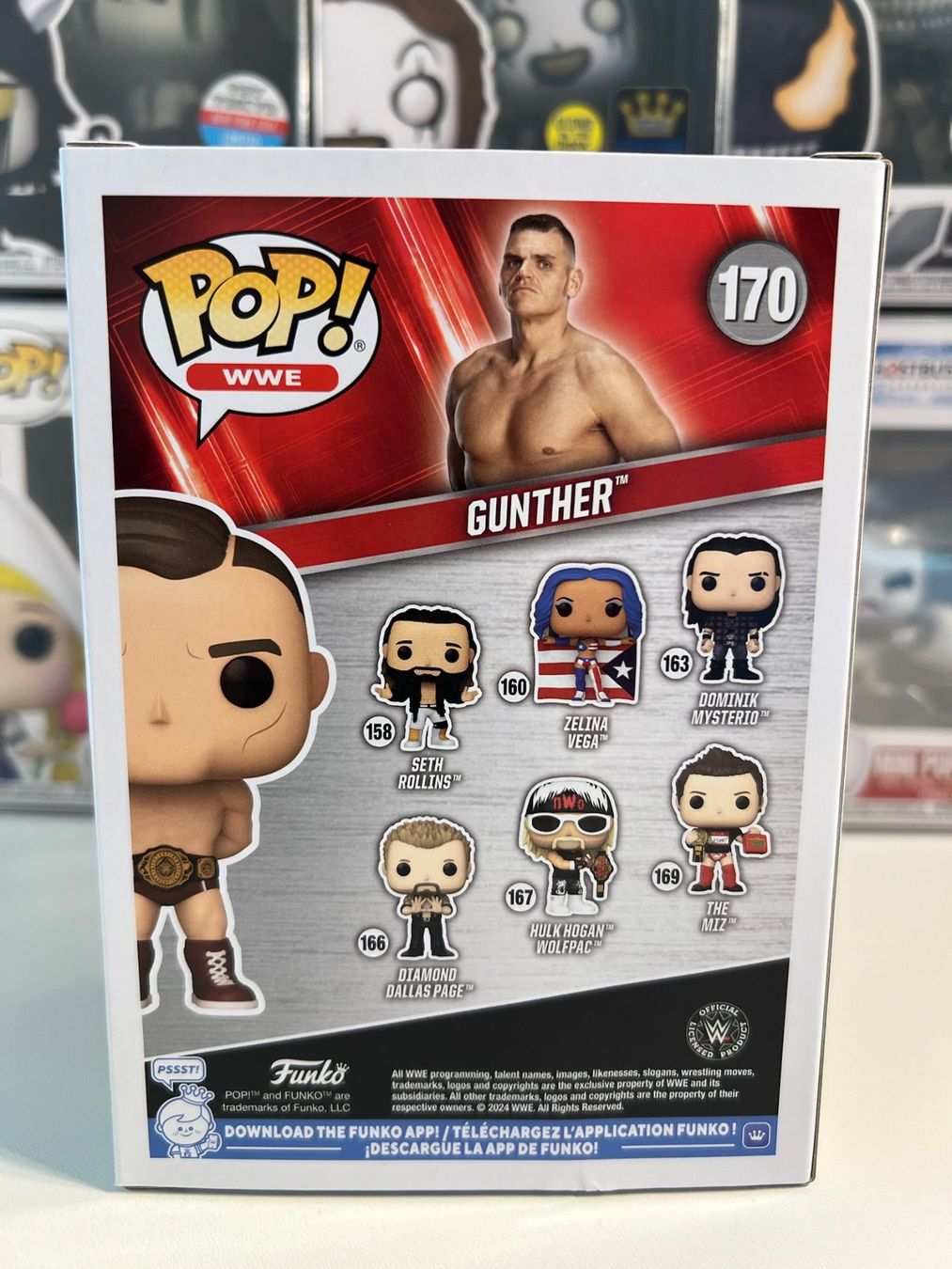 Funko Statuette: Funko POP! WWE Gunther – Nuovo e nell'imballaggio originale da Le Mouret venduto da perfectbijou 2