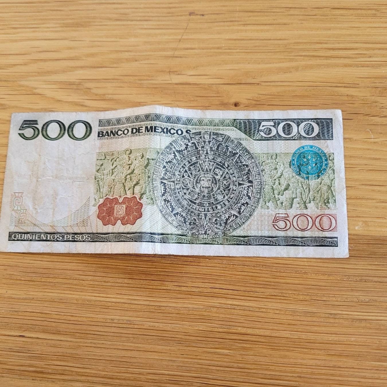 Billets de banque: Banknote Mexico 500 – D'occasion à Biel/Bienne par Destockweb 1