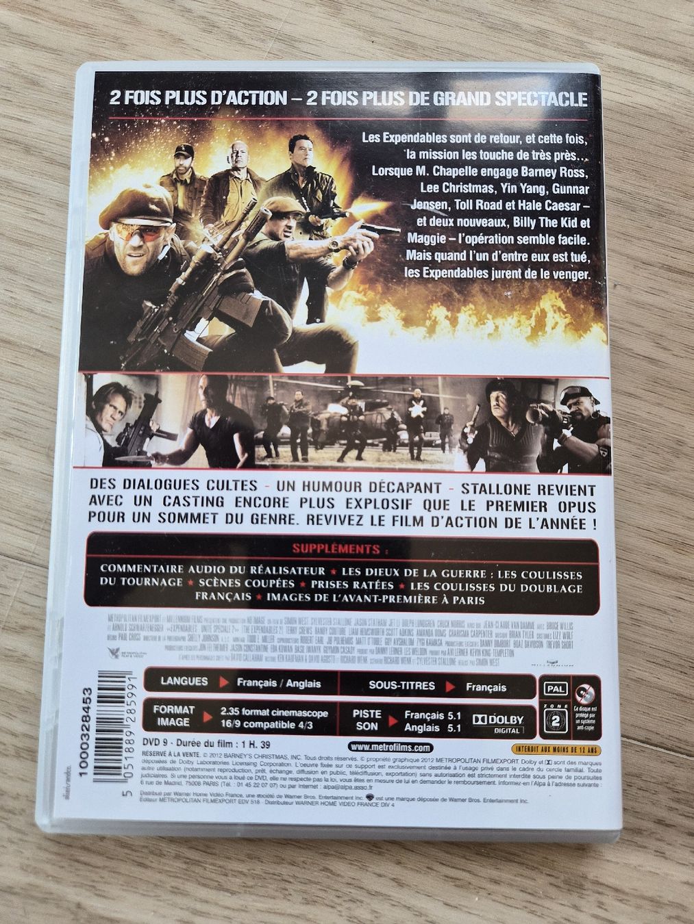 Tous les DVDs: DVD Expendables 2 Unité Spéciale – D'occasion à La Joux FR par car_ck96 2