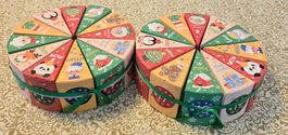 Adventskalender mit 24 Socken-Paare / Weihnachten