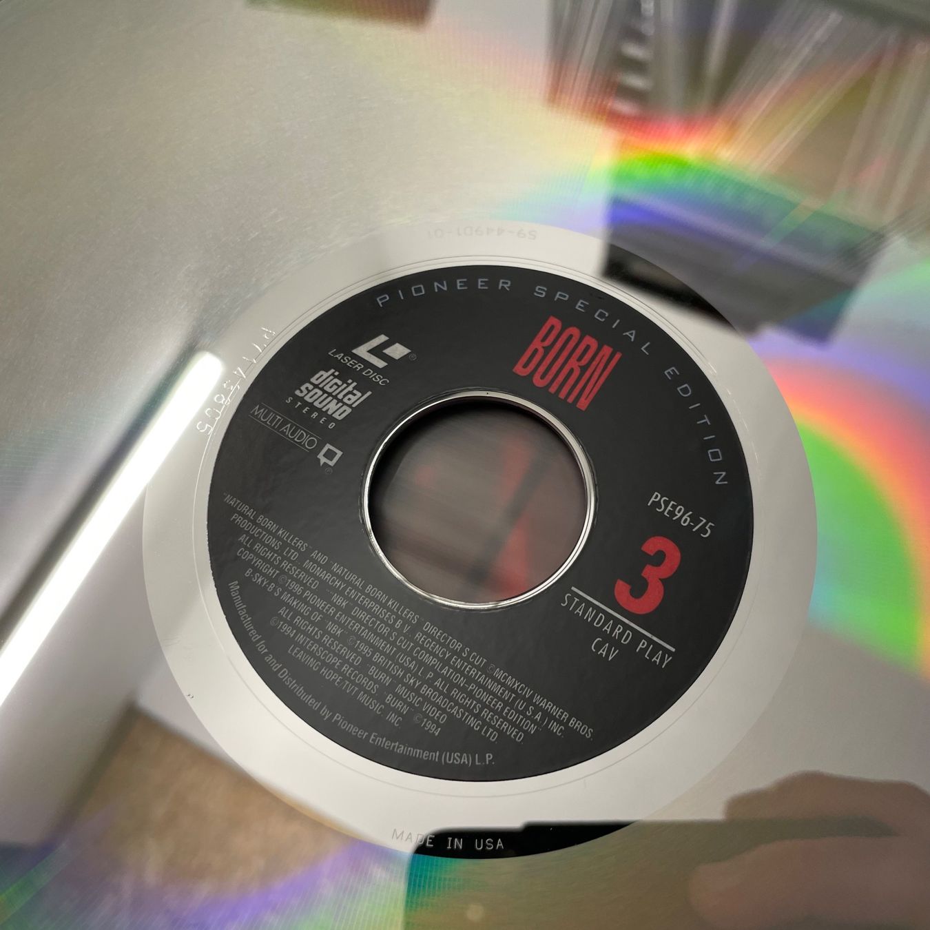Alle DVDs: Natural Born Killers - BOX - LASER DISC - LD - Engl. Orig. – Gebraucht aus Stans von Brode 6