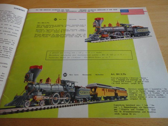 Pocher Modellini di ferrovie: Pocher Katalog 1964/65 – Usato da Wittenwil venduto da trixmartin 4