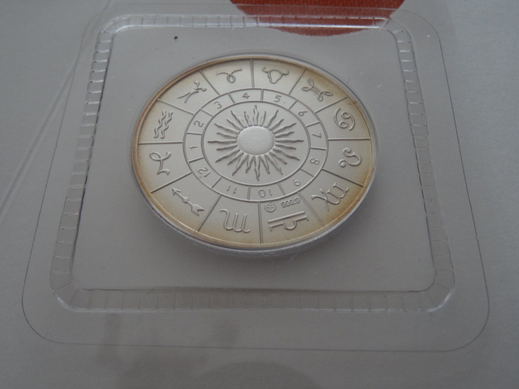 Medaglie: Medaillenbrief Widder mit Silbermedaille – Nuovo (secondo la descrizione) da Lupfig venduto da JUTA09 3