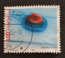 Nr.1181 Curling  Olympia-Turin  GESTEMPELT 2005   