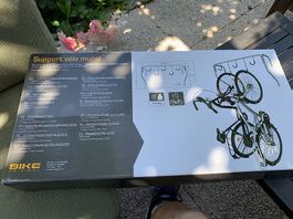 Support mural pour vélo