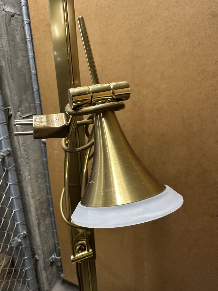 Lampade: schöne Designerlampe Relco Dueluci- Messing – Usato da Bolligen venduto da Astrophysiker06 5