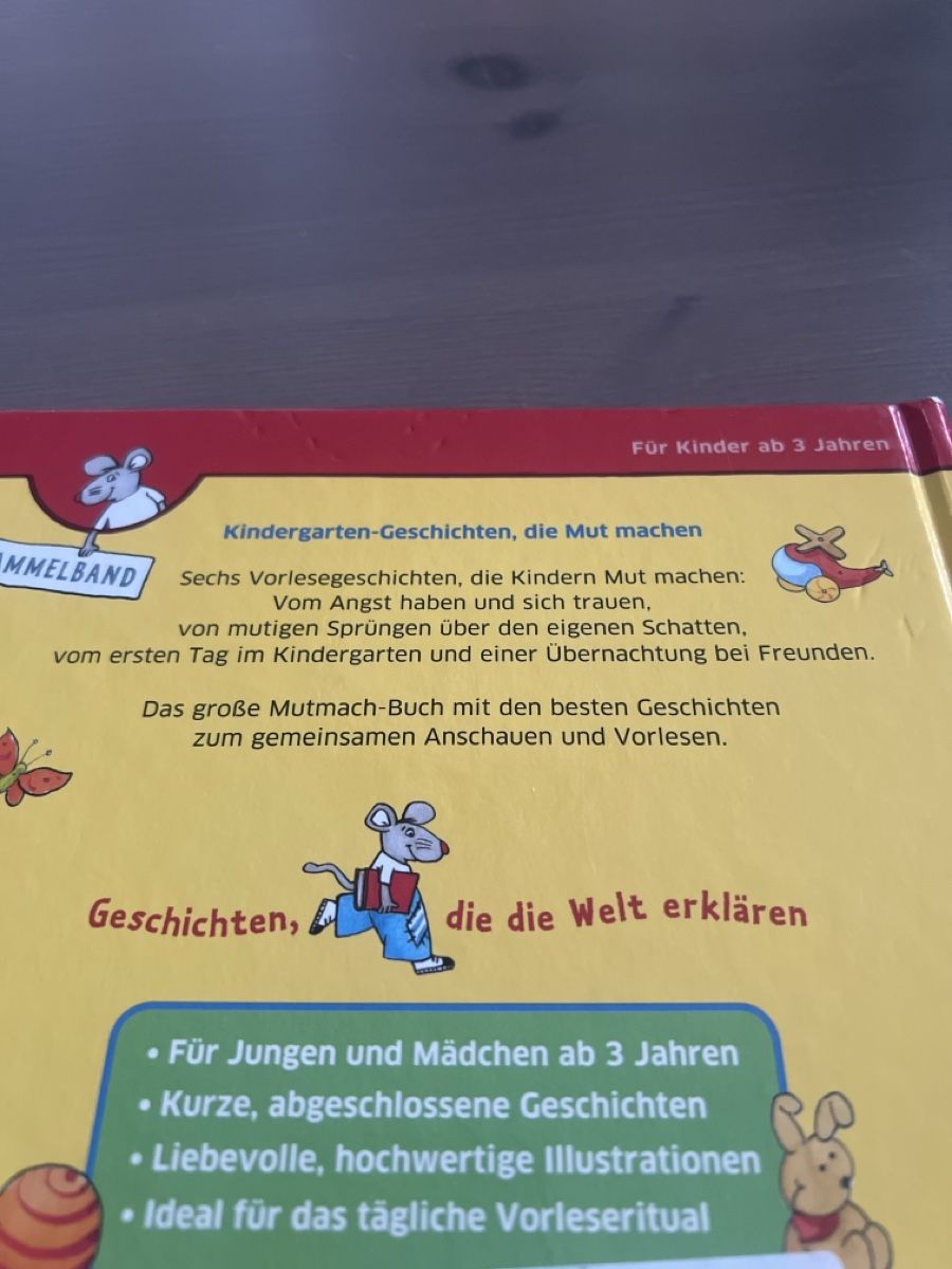 Libri: Lesemaus Kindergarten-Geschichten, die Mut machen – Usato da Seon venduto da Sunny-Schmuck78 1