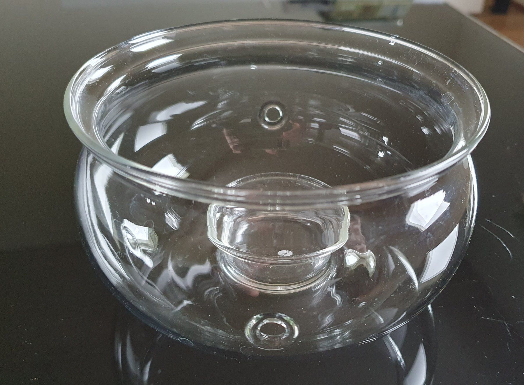 Portacandele: Teelicht Schale / Teewärmer - JENAER Glas – Usato da Giswil venduto da online-Brockenhaus 1