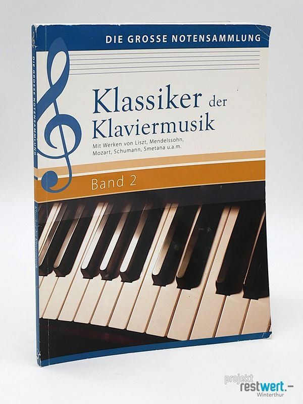 Bücher: DIE GROSSE NOTENSAMMLUNG - Klassiker - Band 2 – Gebraucht aus Winterthur von Restwert_Winterthur