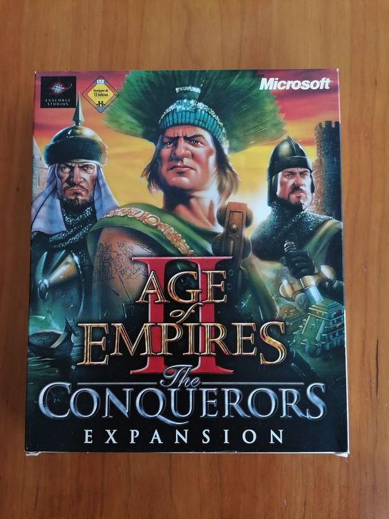 age-of-empires-ii-the-conquerors-inkulsive-ovp-kaufen-auf-ricardo