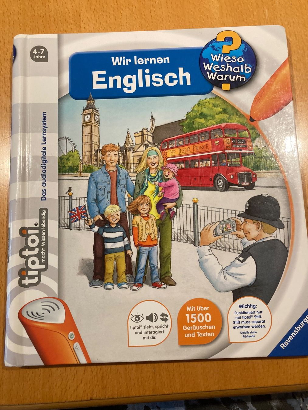 Libri: Tiptoi Buch "Wir lernen Englisch" – Usato da Gelterkinden venduto da froggy80