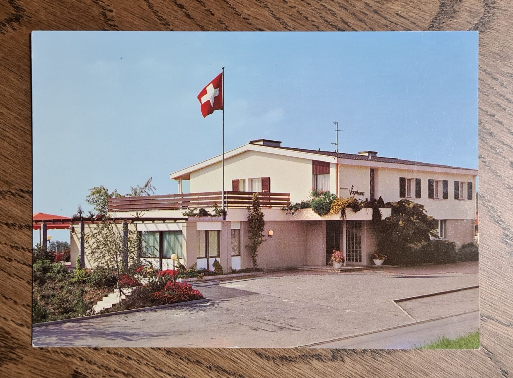 Cartoline postali: Werbekarte Restaurant Vogelsang, Eich – Usato da Ebikon venduto da Donar50